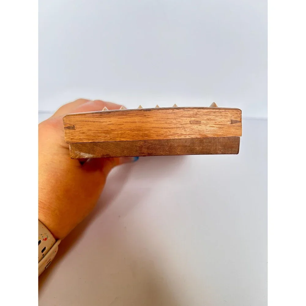 Vintage Japanese Wooden Soroban Abacus – Mid Century Showa Era 1-and-4 Bead